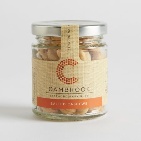 95g Cambrook Jarred Salted Cashews