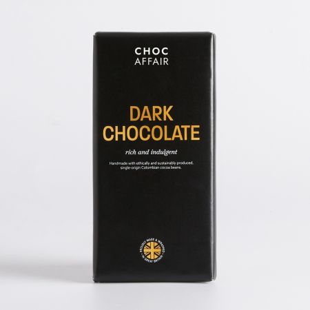 90g Classic Dark Chocolate Bar by Choc Affair 