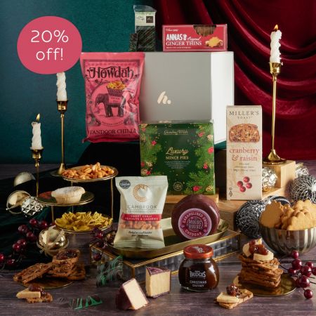 Main image of Christmas Season Selection Gift Box, a luxury Christmas gift hamper at hampers.com UK