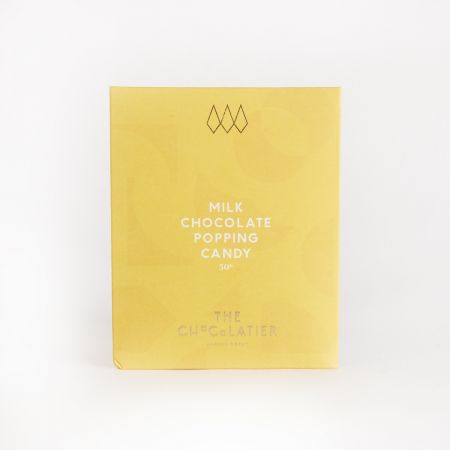 50g Popping Candy Milk Chocolate Bar by The Chocolatier