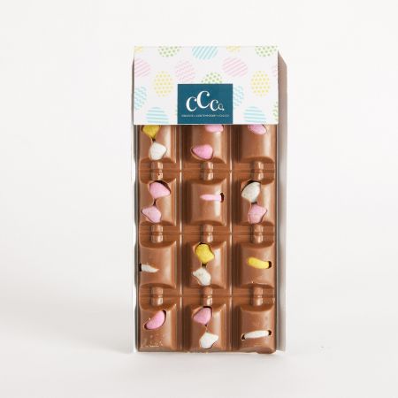 90g Mini Egg Milk Chocolate Bar by The Cambridge Confectionery Company