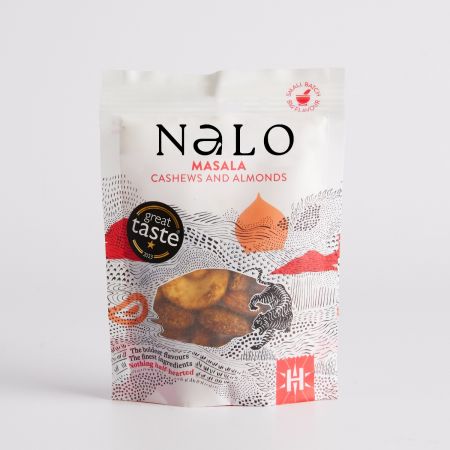 40g Masala Cashews & Almonds by Nalo 