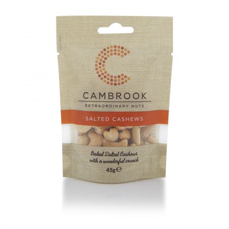 95g Cambrook Jarred Salted Cashews