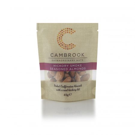 80g Cambrook Hickory Smoked Almonds