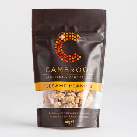Cambrook Peanuts Caramelised With Sesame Seeds