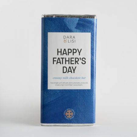 90g Dara & Lisi Father's Day Chocolate Bar