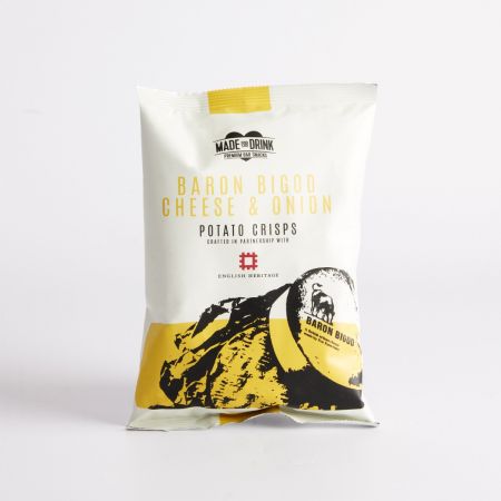 40g Made For Drink Truffle Crisps, part of luxury gift hampers at hampers.com