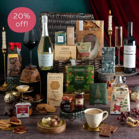 Main image of The Traditional Christmas Hamper, a luxury Christmas gift hamper at hampers.com UK