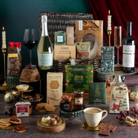 Main image of The Traditional Christmas Hamper, a luxury Christmas gift hamper at hampers.com UK