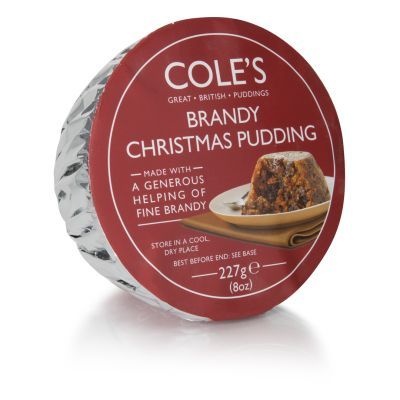 Coles Brandy Christmas Pudding 227g