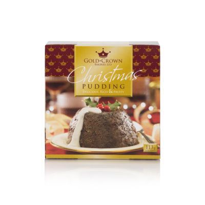 Gold Crown Rich & Fruity Christmas Pudding 113g