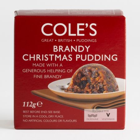 112.5g Coles Brandy Christmas Pudding (Boxed)