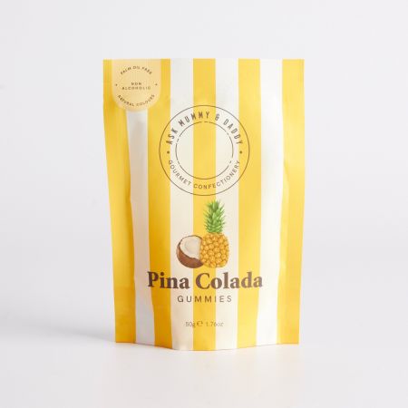 Image of 50g Gin Fizz Gummies by Ask Mummy & Daddy, part of luxury gift hampers at hampers.com uk