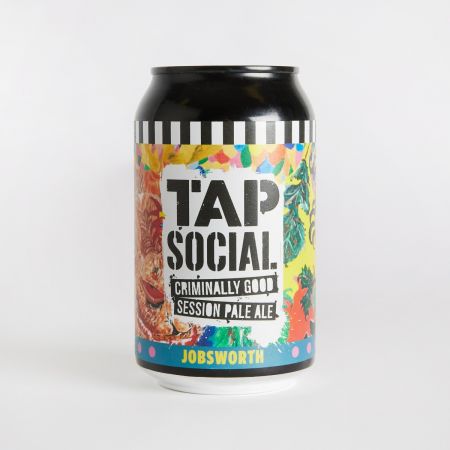 330ml 'Jobsworth' Criminally Good Session Pale Ale by Tap Social 