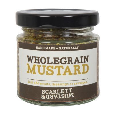 125g Scarlett and Mustard Wholegrain Mustard
