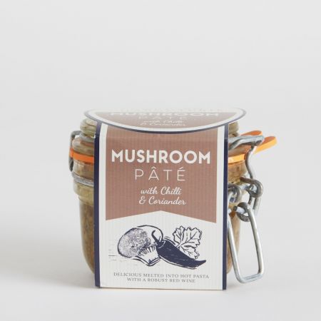 Cornish Charcuterie Mushroom Pate with Chilli & Coriander 125g