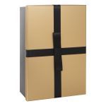 Gold and Black Lidded Box (310 x 200 x 110)