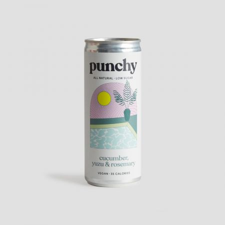 330ml Punchy Drinks - Cucumber, Yuzu & Rosemary