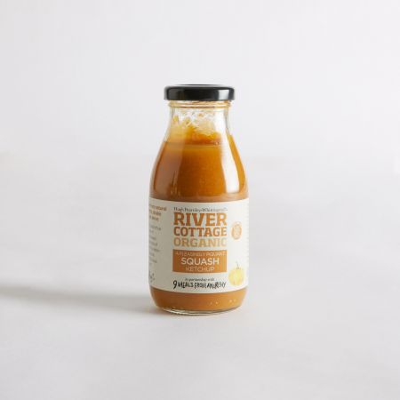 250g River Cottage Organic Spicy Squash Ketchup by 9 Meals from Anarchy
