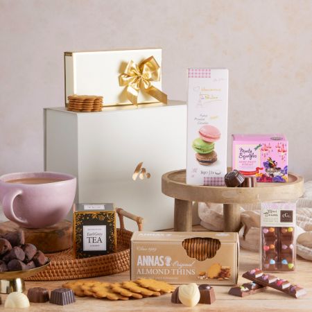 Main Sweet Treats For Her, a luxury gift hamper at hampers.com