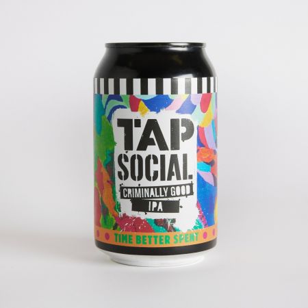 330ml 'Time Better Spent' Criminally Good IPA by Tap Social