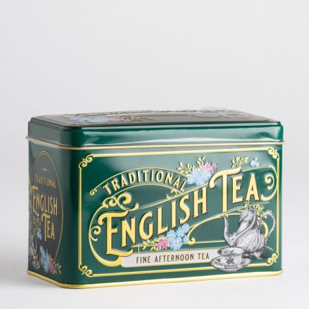 80g Traditional English Tea  Caddy (Green)