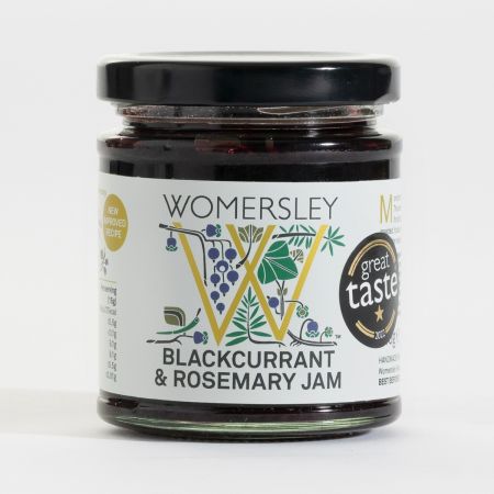 215g Womersley Blackcurrant & Rosemary Jam