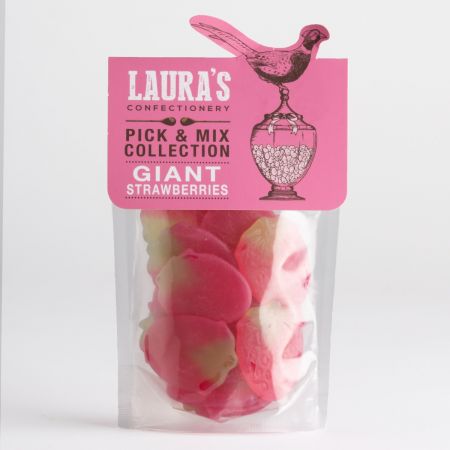 Laura's Giant Strawberries pouch (150g)