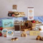 Close up of products in Luxury Cream Tea Gift Hamper, a luxury gift hamper at hampers.com
