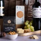 Close up of products in The Regency Hamper, a luxury gift hamper at hampers.com