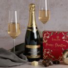 Champagne & Christmas Chocolates Hamper