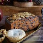 Close up 5 of products in The Classic Christmas Food & Wine Hamper, a luxury Christmas gift hamper at hampers.com UK
