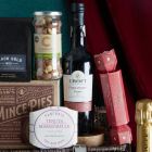 Close up 2 of products in The Magnificent Christmas Hamper, a luxury Christmas gift hamper at hampers.com UK
