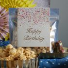 Close up of products in a Little Birthday Treat Hamper, a luxury gift hamper from hampers.com UK