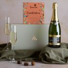 Main Congratulations Champagne & Chocolates Gift, a luxury gift hamper at hampers.com