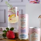 Close up of products in Gin & Treats Hamper, a luxury gift hamper at hampers.com