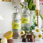 Close up 2 of products in Whitley Neill Pink Gin & Chocolates, a luxury gift hamper at hampers.com