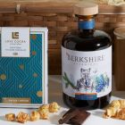 Close up of products in The Luxury Gin Hamper, a luxury gift hamper at hampers.com