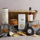 Main Premium Whisky & Food Gift Basket, a luxury gift hamper at hampers.com