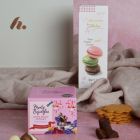 Close up of products in Sweet Treats For Her, a luxury gift hamper at hampers.com