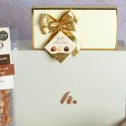 Close up of products in Heavenly Chocolate Hamper, a luxury gift hamper at hampers.com