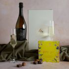 Main Thank You Prosecco & Chocolates Gift , a luxury gift hamper at hampers.com