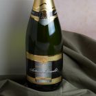 Close up of products in Thank You Champagne & Chocolates Gift, a luxury gift hamper at hampers.com
