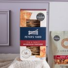Close up of products 3 in Cheese and Nibbles Gift, a luxury gift hamper from hampers.com UK