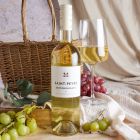 Close up of products in White & Rosé Wine Duo, a luxury gift hamper at hampers.com