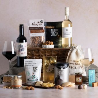 Main Food & Wine Lovers Gift, a luxury gift hamper at hampers.com