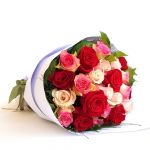 Variety Of Roses Flower Bouquet