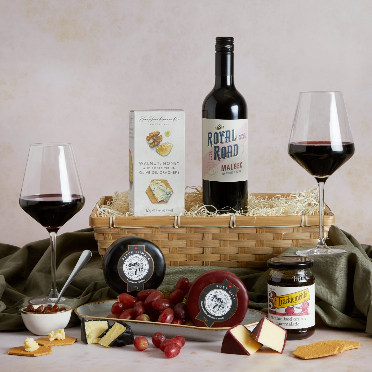 Cheese and Wine Hamper Red wine & Cheese Hampers Hampers.com