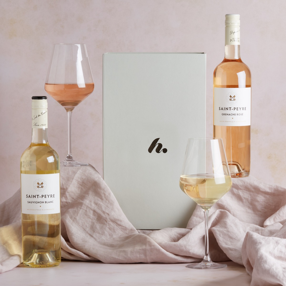 White & RosÃ© Wine Duo Wine Gifts UK Hampers.com