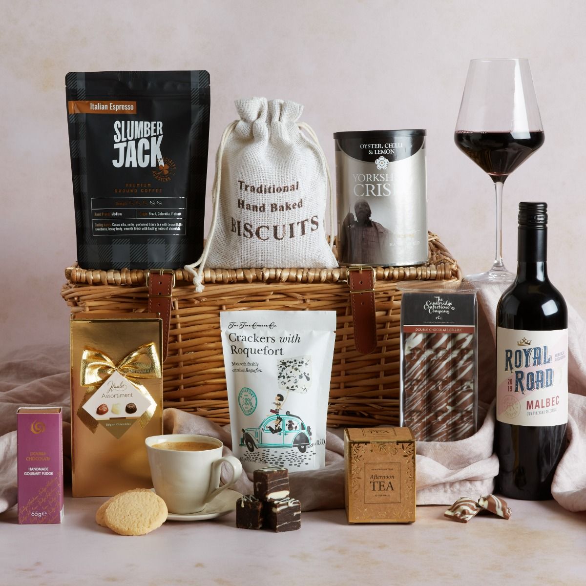 The classic food and drink hamper